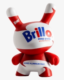 Funny Andy Warhol White Brillo - Baby Toys, HD Png Download, Transparent PNG