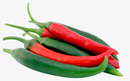 Red And Green Chilli Peppers Png Image - Green And Red Chilli, Transparent Png, Transparent PNG