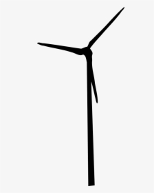 Wind Turbine Svg Clip Arts - Wind Turbine Vector Png, Transparent Png, Transparent PNG