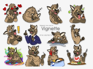 Vignette Telegram Icons - Cartoon, HD Png Download, Transparent PNG