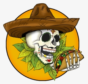 Transparent Day Of The Dead Clipart - Halloween Taco Clip Art, HD Png Download, Transparent PNG