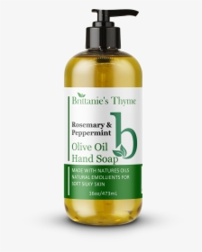 Rosemary Peppermint Olive Oil Hand Soap, HD Png Download, Transparent PNG