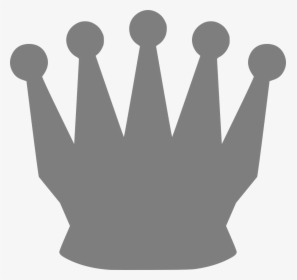 Queen Crown Black Chess, HD Png Download, Transparent PNG