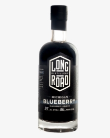 Michigan Blueberry Long Road Distillers - Glass Bottle, HD Png Download, Transparent PNG