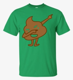 Funny Dabbing Poop Emoji T-shirt - T-shirt, HD Png Download, Transparent PNG