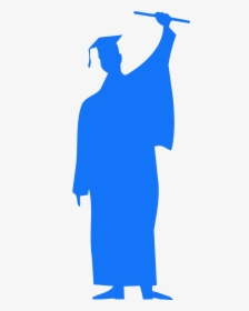 Happy Graduation Silhouette , Png Download - Happy College Graduation Day, Transparent Png, Transparent PNG