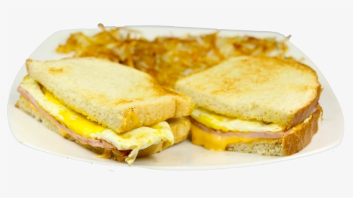 Double Blt This Double-decker Sandwich Has Six Strips - Scrambled Egg Sandwich Png, Transparent Png, Transparent PNG
