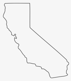 California Blank Map Clip Art - California Outline Png, Transparent Png, Transparent PNG