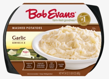 Bob Evans Garlic Mashed Potatoes - Bob Evans Mashed Potatoes, HD Png Download, Transparent PNG