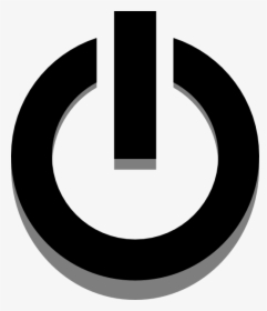 Power Icon Button Svg Clip Arts - Youtube White And Black, HD Png Download, Transparent PNG