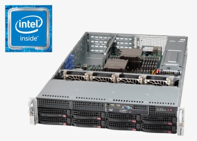Supermicro Superchassis Sc825tq 600lpb, HD Png Download, Transparent PNG