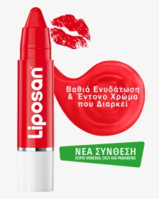 Poppy Red Crayon Lipstick - Cosmetics, HD Png Download, Transparent PNG