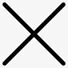 Close - Cross Icon Svg, HD Png Download, Transparent PNG