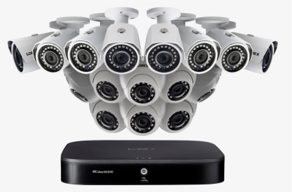16 Channel Hd Security Camera System With 16 Super - Security Alarm, HD Png Download, Transparent PNG
