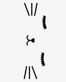 Cat Kitten Drawing Clip Art - Cat Face Svg Free, HD Png Download, Transparent PNG