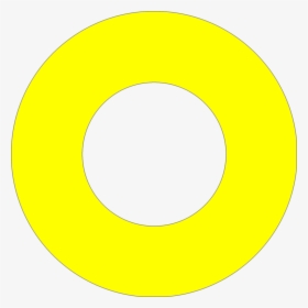 Circle Yellow Ring Png, Transparent Png, Transparent PNG