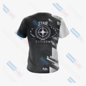 Star Citizen Unisex 3d T-shirt - Sports Jersey, HD Png Download, Transparent PNG
