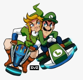 I Cannot Even Tell You How Happy I Am That Link Is - Transparent Mario Kart Art, HD Png Download, Transparent PNG