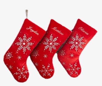Red Christmas Stockings Png Photos - Christmas Stocking, Transparent Png, Transparent PNG