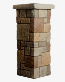 Stone Column Png - Stone Wall, Transparent Png, Transparent PNG