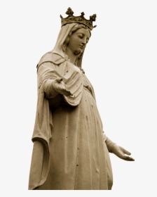 Virgin Mary Status Transparent - Virgen Madre De La Divina Gracia, HD Png Download, Transparent PNG