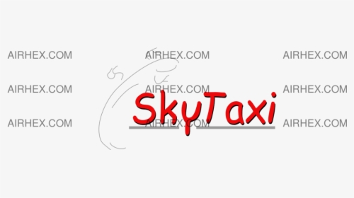 Airline Logo - Skytaxi - Calligraphy, HD Png Download, Transparent PNG