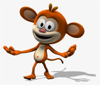 Monkey The Real Qubo - Monkey See Monkey Do Monkey, HD Png Download, Transparent PNG