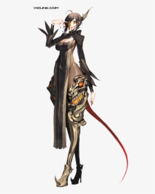 Blade And Soul Nomad Outfit , Png Download - Blade And Soul Character Concept, Transparent Png, Transparent PNG