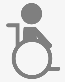 Clip Art , Png Download - Person In A Wheelchair Clipart, Transparent Png, Transparent PNG