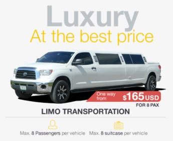 Cancun Airport Luxury Transfers At The Best Price - Luxury Cancun Airport Transportation, HD Png Download, Transparent PNG