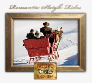 Whistler Winter Sleigh Horse, HD Png Download, Transparent PNG