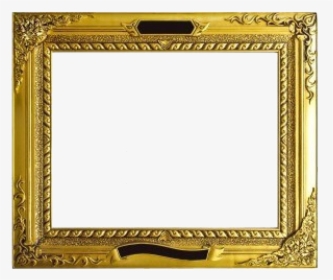 Golden Frame Transparent Image - Golden Frames, HD Png Download, Transparent PNG