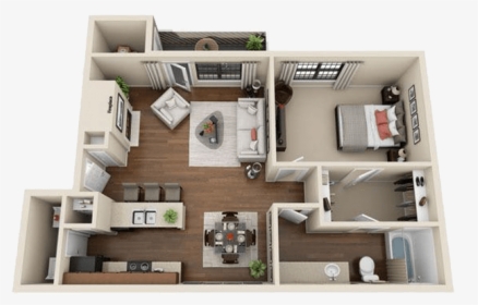 Spacious One Bedroom Apartment In Colorado Springs - Colorado Apartments Floor Plans, HD Png Download, Transparent PNG