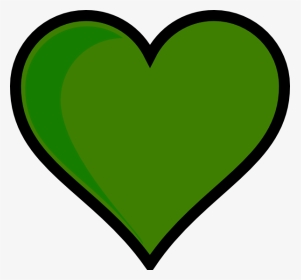 Transparent Background Heart - Green Heart No Background, HD Png Download, Transparent PNG