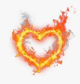 Fire Heart Png - Fire Heart No Background, Transparent Png, Transparent PNG