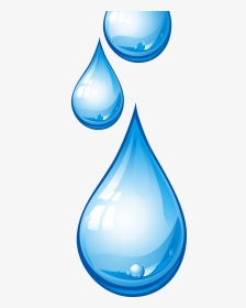 Drop Water Euclidean Vector - Transparent Water Drop Png, Png Download, Transparent PNG