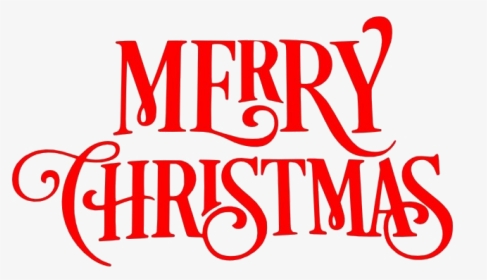 Christmas Word Png File - Transparent Merry Christmas Png, Png Download, Transparent PNG