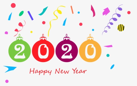 Happy New Year 2020 Png, Transparent Png, Transparent PNG