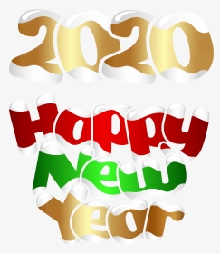 192 Pixels Images Of Happy New Year 2020 Clip - Happy New Year 2020 Png, Transparent Png, Transparent PNG