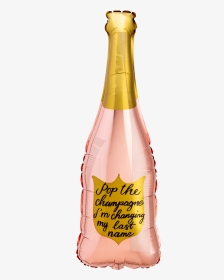 Balloon Pop The Champagne I M Changing My Last Name, HD Png Download, Transparent PNG