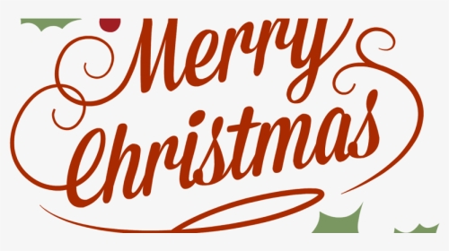Transparent Merry Christmas Png - Merry Christmas Calligraphy, Png Download, Transparent PNG