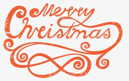 Typography Vector Merry Christmas - Merry Christmas Tattoo Png, Transparent Png, Transparent PNG