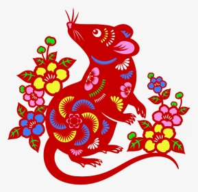 Year Of The Rat Vector Free, HD Png Download, Transparent PNG
