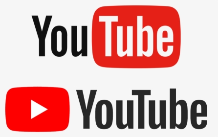 New Youtube Logo Png -youtube Old Vs New Logojoy - Logo Redesign Examples, Transparent Png, Transparent PNG