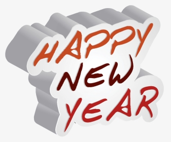 [transparent] 10 Happy New Year Text Png Images In - Graphics, Png Download, Transparent PNG