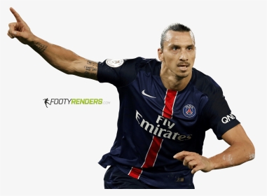 Zlatan Ibrahimovic render - Player, HD Png Download, Transparent PNG