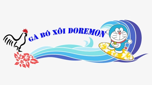 Gà Bó Xôi Doremon Shop Online - Doraemon Surfing, HD Png Download, Transparent PNG