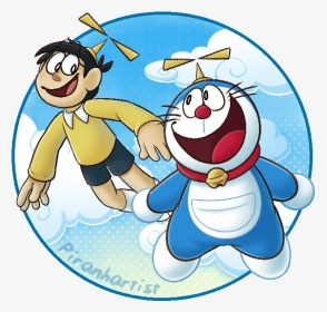 Doraemon Transparent Happy Birthday Gif - Gif Doraemon Dan Nobita, HD Png Download, Transparent PNG