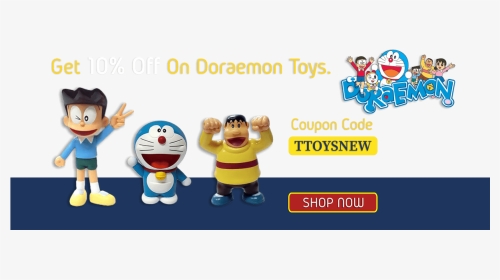Doraemon Toys Offer Slider - Cartoon, HD Png Download, Transparent PNG