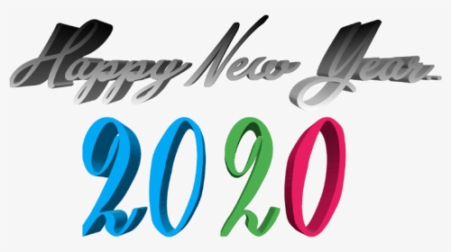 Happy New Year 2020 Png Icon Images - Graphic Design, Transparent Png, Transparent PNG